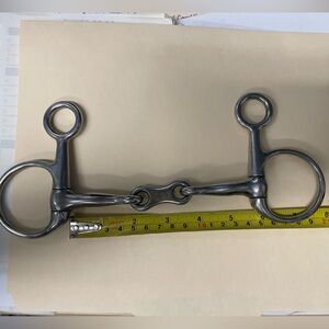 5 1/2 hanging cheek French link bit